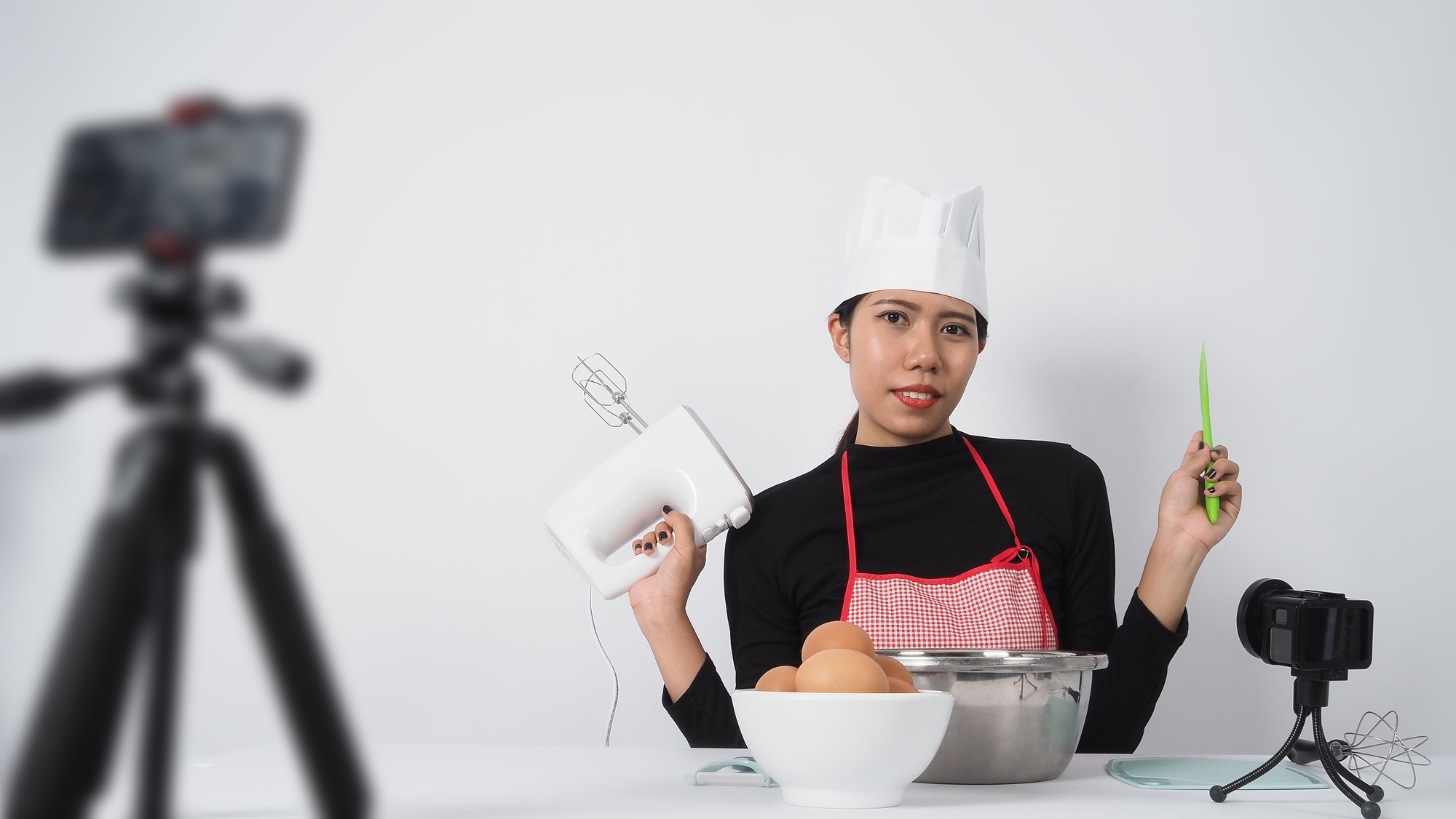 Yemek kursundan çalışma anı